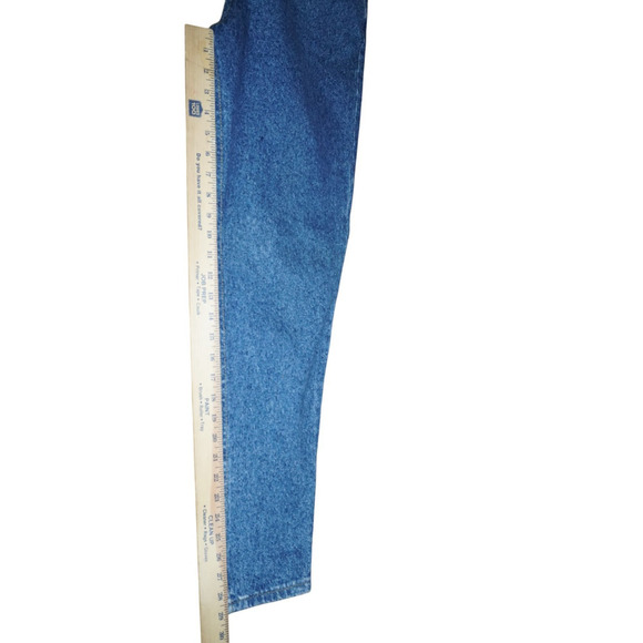 Vintage Lee High Rise Tapered Leg Jeans – Size 12 Medium – Made in USA – 100% - Picture 13 of 14